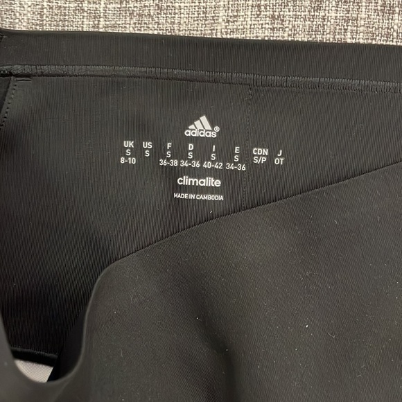 Adidas climate Leggings (black&white) - Picture 4 of 5